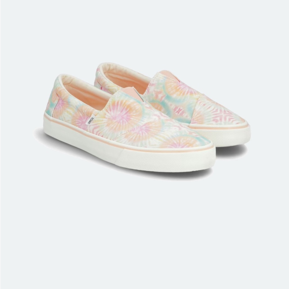 Toms Pastel Tie-Dye Slip-On Sneakers